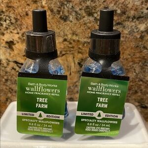 2/$10 “TREE FARM” B&BW Limited Edition Wallflowers Home Fragrance Refills, NWTag
